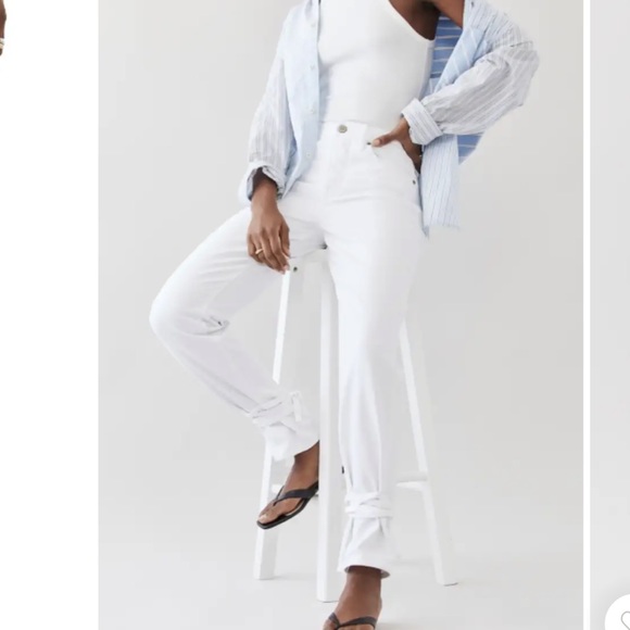 Good American Good Boy Ankle Wrap Jeans - Picture 5 of 14